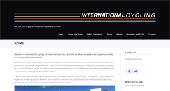 Desktop Screenshot of intlcycling.com